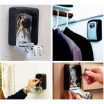 C-TECH κλειδοθήκη τοίχου B106 με συνδυασμό 4 ψηφίων, 480gr - Image 3