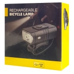 Εμπρόσθιο φως ποδηλάτου BIKE-0027, 800LM, 100m, IP44, μαύρο - Image 4