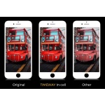 TW INCELL LCD για iPhone 7 Plus, camera-sensor ring, earmesh, μαύρη - Image 5