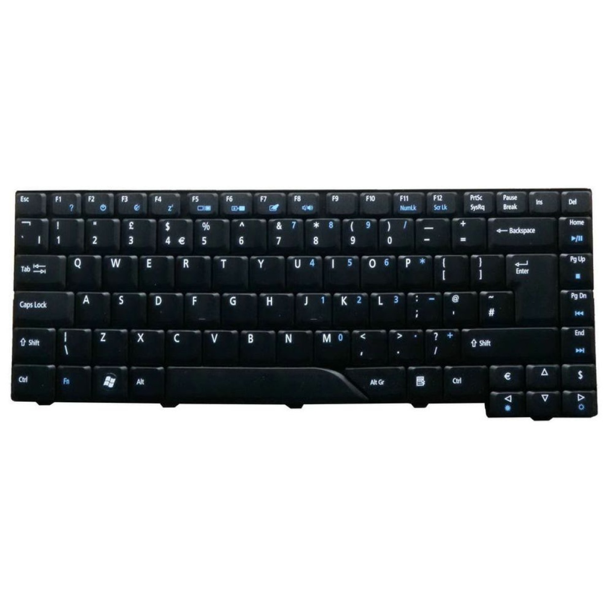 Πληκτρολόγιο για Acer Aspire 5720/5920/6920/5310/5520, US, μαύρο - Image 1