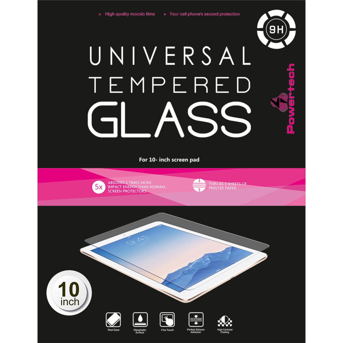 PT-392 POWERTECH tempered glass PT-392 για Universal 11.5" Screen Pad - Image 1