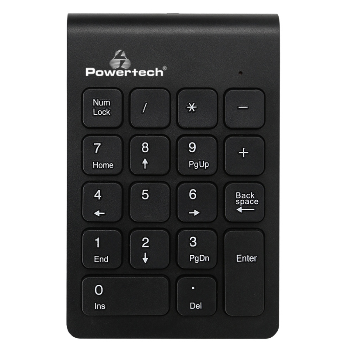 POWERTECH ασύρματο αριθμητικό πληκτρολόγιο PT-939, 2.4GHz, μαύρο - Image 2
