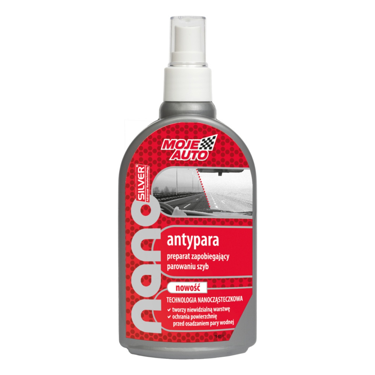 19-521 MOJE AUTO αντιθαμβωτικό σπρέι τζαμιών 19-521, νανοσωματιδίων, 250ml - Image 1