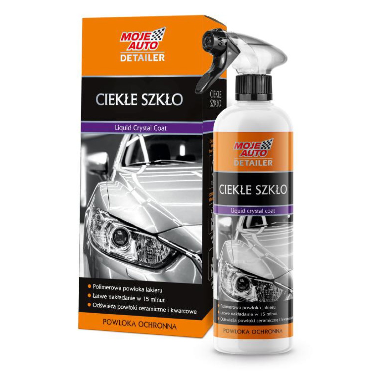19-627 MOJE AUTO liquid crystal coat συντήρησης/προστασίας βαφής 19-627, 500ml - Image 1