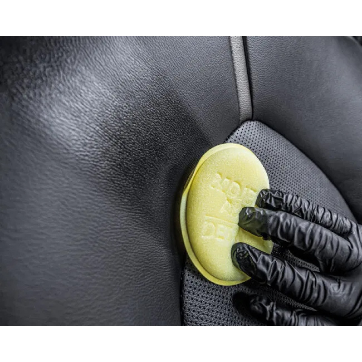 MOJE AUTO σφουγγάρι καθαρισμού αυτοκινήτου 19-630, 2x10cm, κίτρινο - Image 2