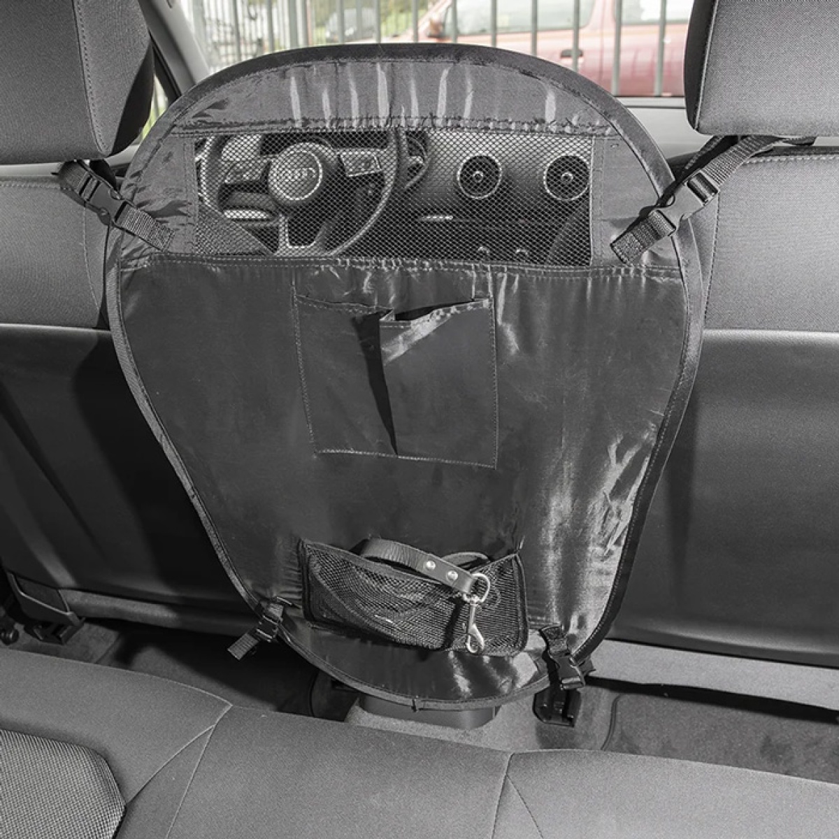 PROPLUS διαχωριστικό αυτοκινήτου για σκύλους 240207, 66x50cm, μαύρο - Image 2