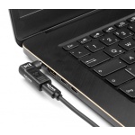 DELOCK αντάπτορας τροφοδοσίας 60012, USB-C σε IBM 7.9x5.5mm, 90°, μαύρος - Image 3