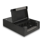 DELOCK κυτίο ένωσης 4 θυρών 66235 για Keystone modules, μαύρο - Image 4