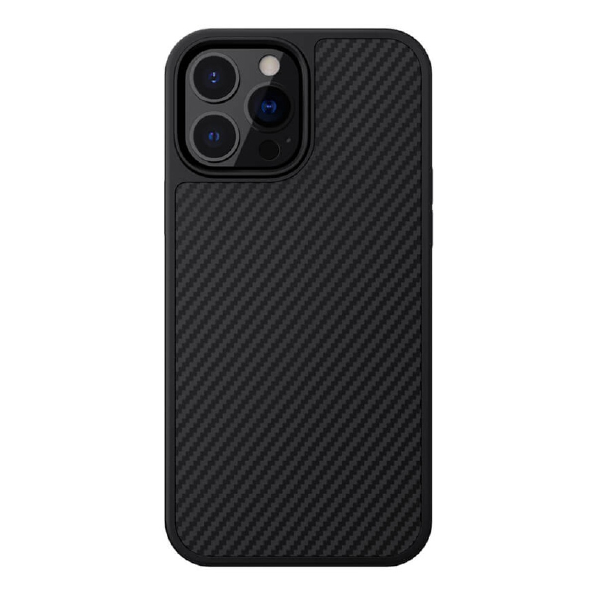 6902048223622 NILLKIN θήκη Synthetic Fiber για Apple iPhone 13 Pro, μαύρη - Image 1