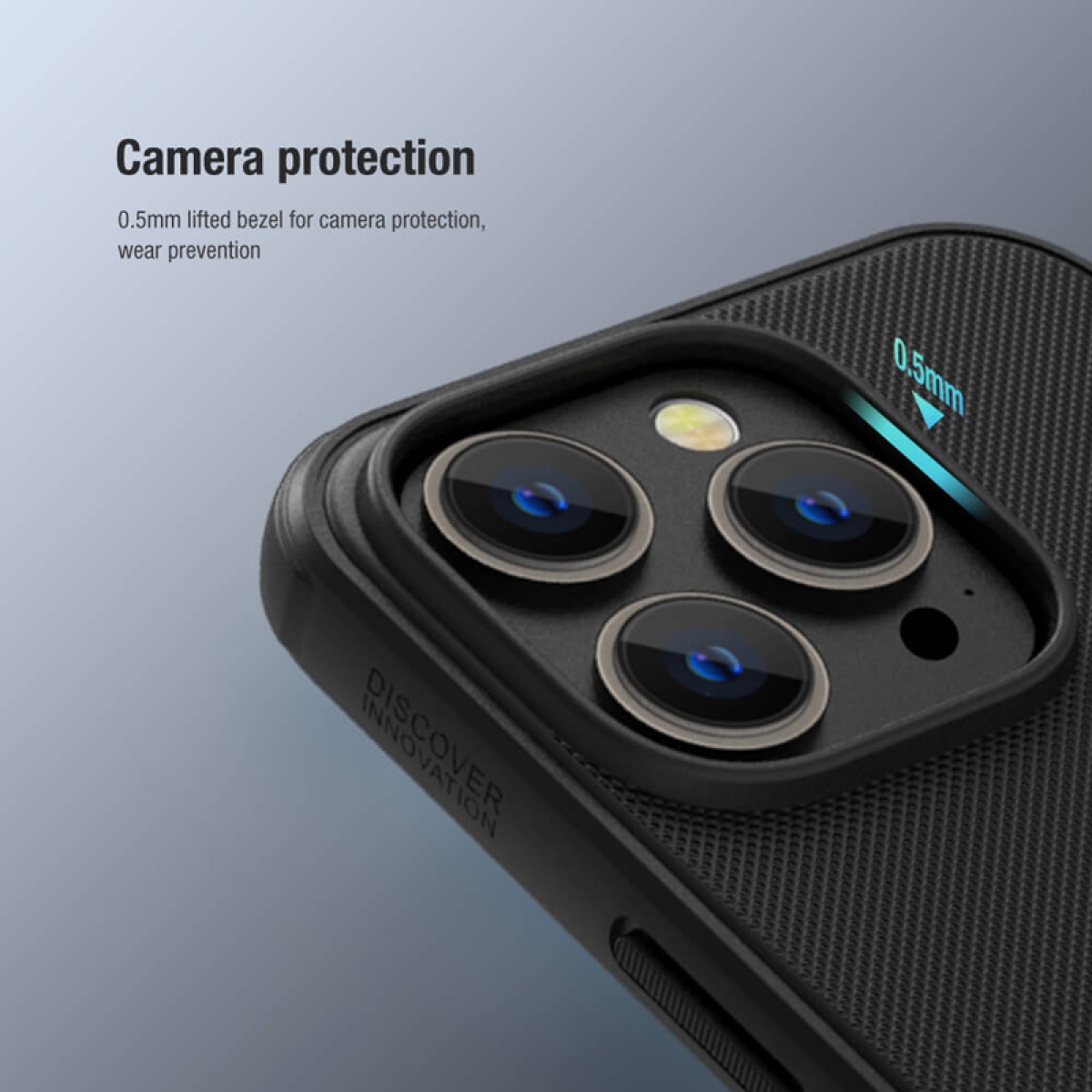 NILLKIN θήκη Super Frosted Shield Pro για Apple iPhone 14 Pro, μαύρη - Image 2