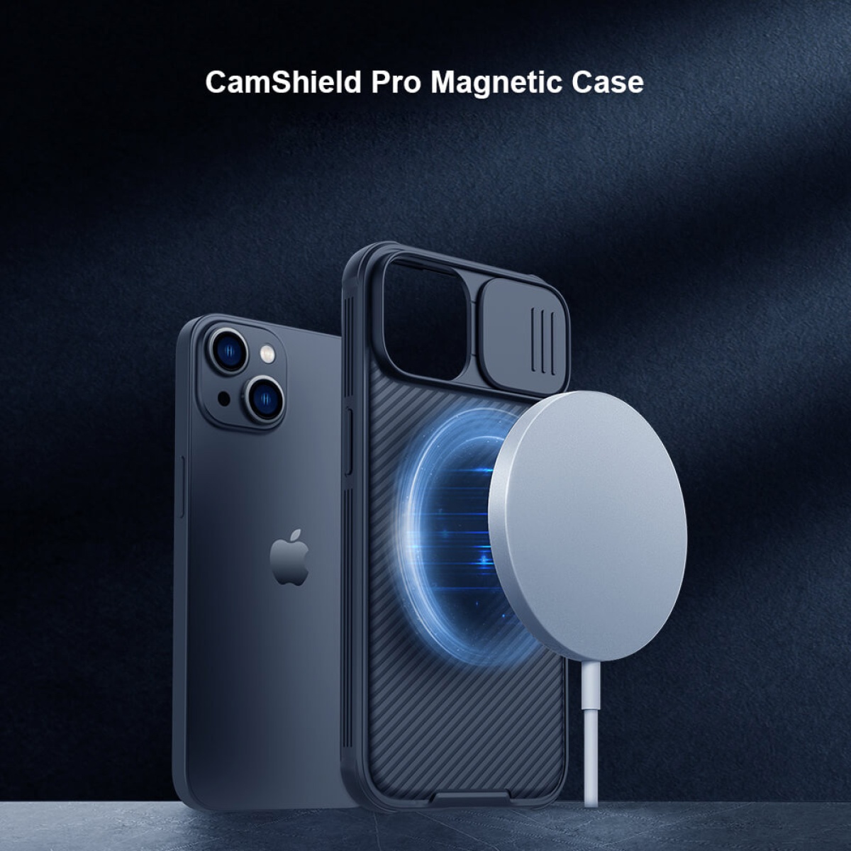 NILLKIN θήκη CamShield Pro Magnetic για iPhone 14, μαύρη - Image 2