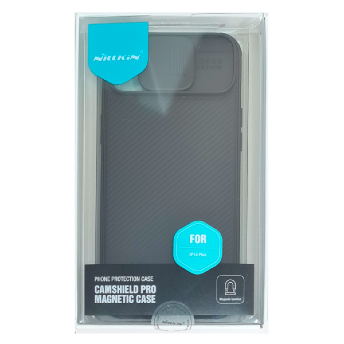 NILLKIN θήκη CamShield Pro Magnetic για iPhone 14 Plus, μαύρη - Image 4