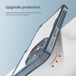 NILLKIN θήκη Nature Pro για Apple iPhone 14 Pro, μπλε & διάφανη - Image 3