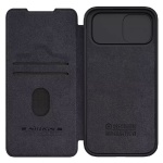 NILLKIN θήκη Qin Pro για iPhone 15 Plus, δερμάτινη, μαύρη - Image 3