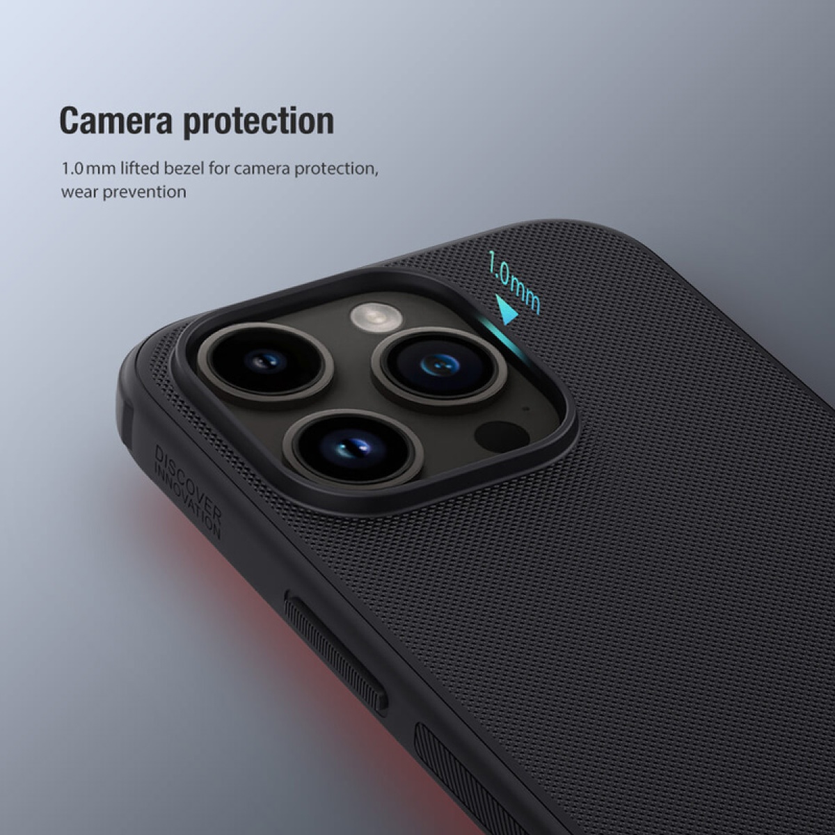 NILLKIN θήκη Super Frosted Shield Pro για iPhone 15 Pro, μπλε - Image 2