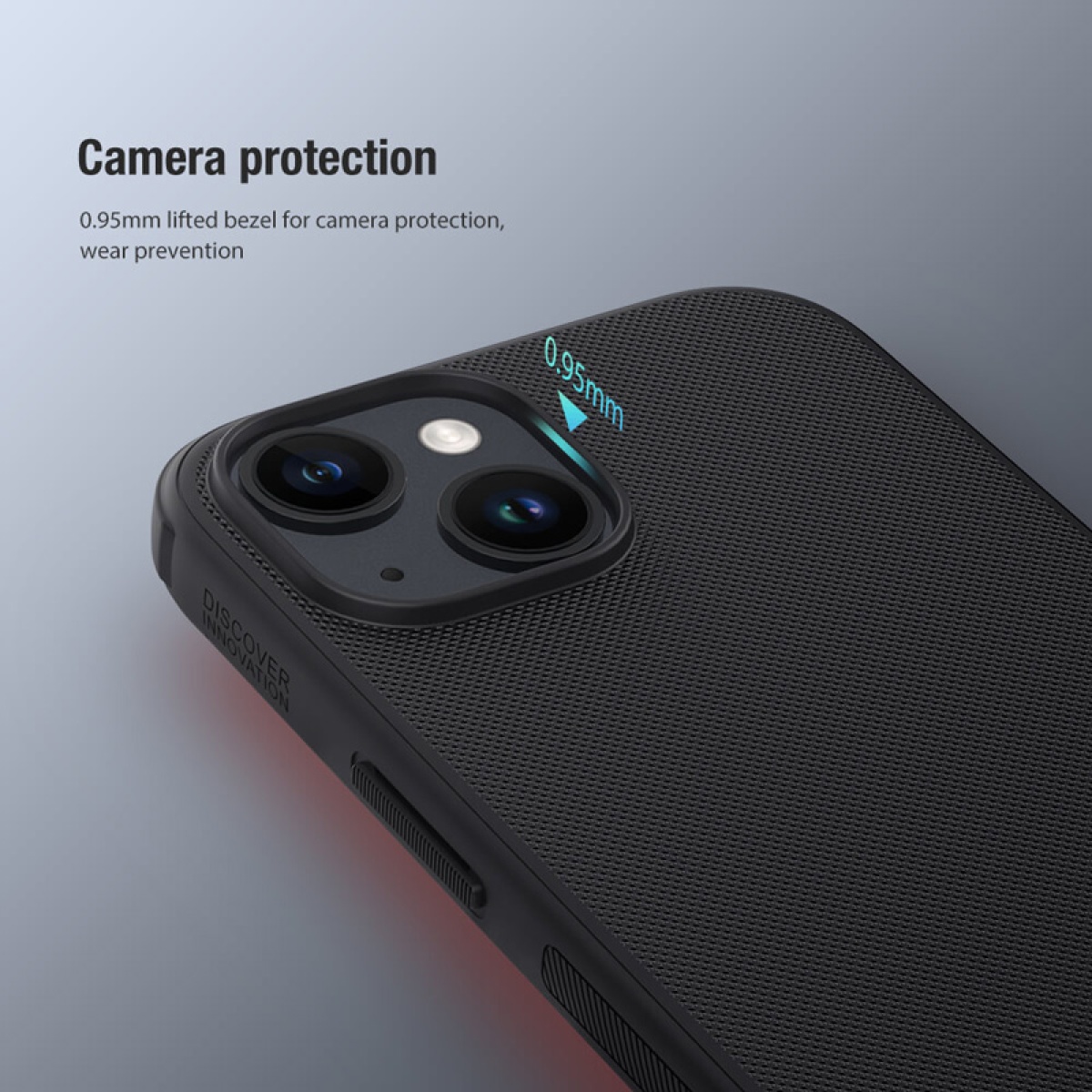 NILLKIN θήκη Super Frosted Shield Pro για iPhone 15 Plus, κόκκινη - Image 2