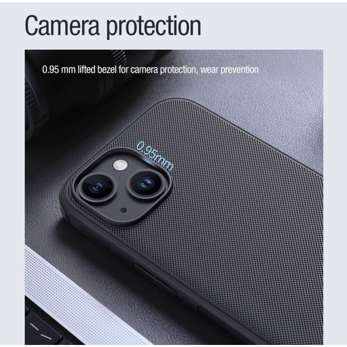 NILLKIN θήκη Super Frosted Shield Pro Magnetic για iPhone 15, πράσινη - Image 3