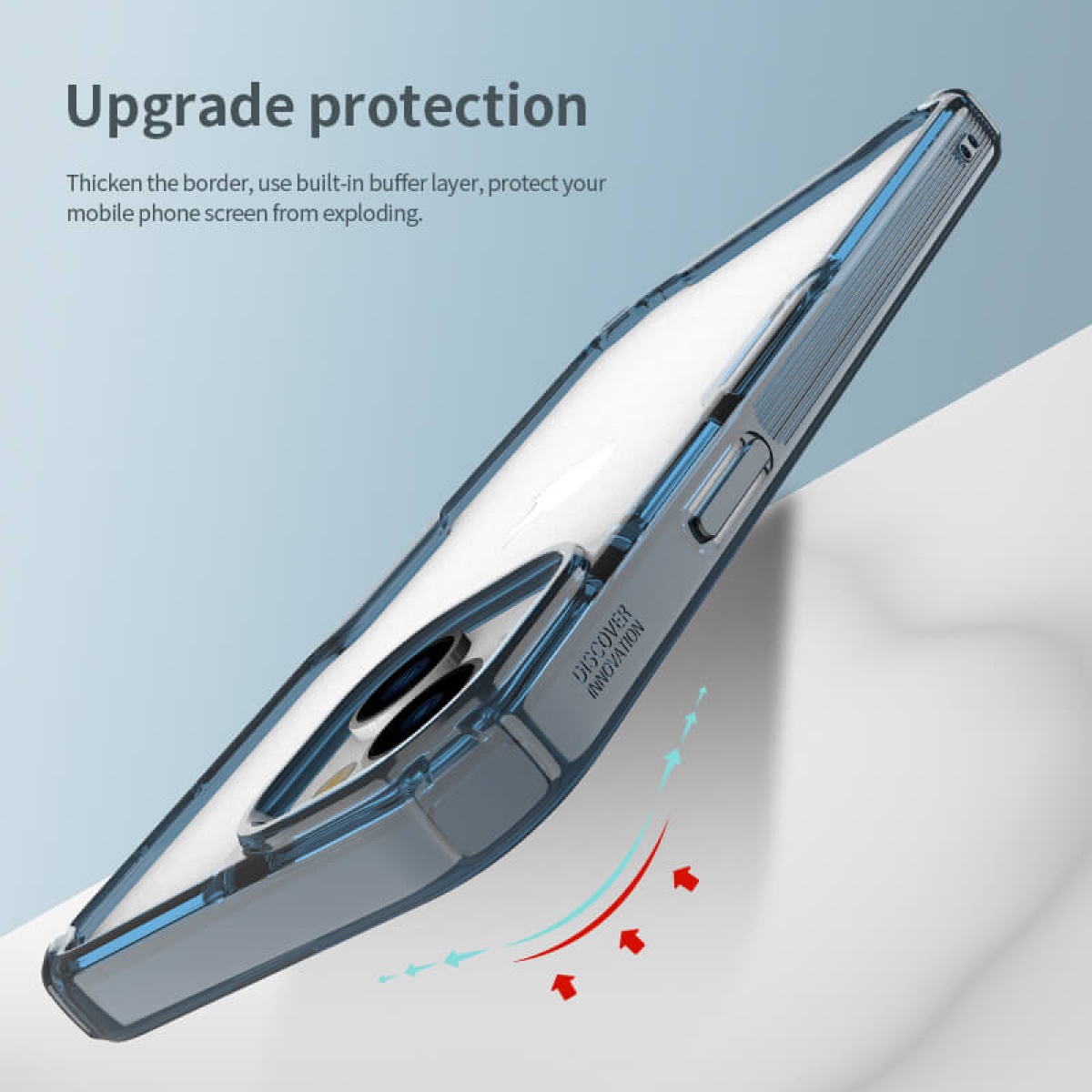 NILLKIN θήκη Nature Pro για iPhone 15 Plus, διάφανη - Image 3