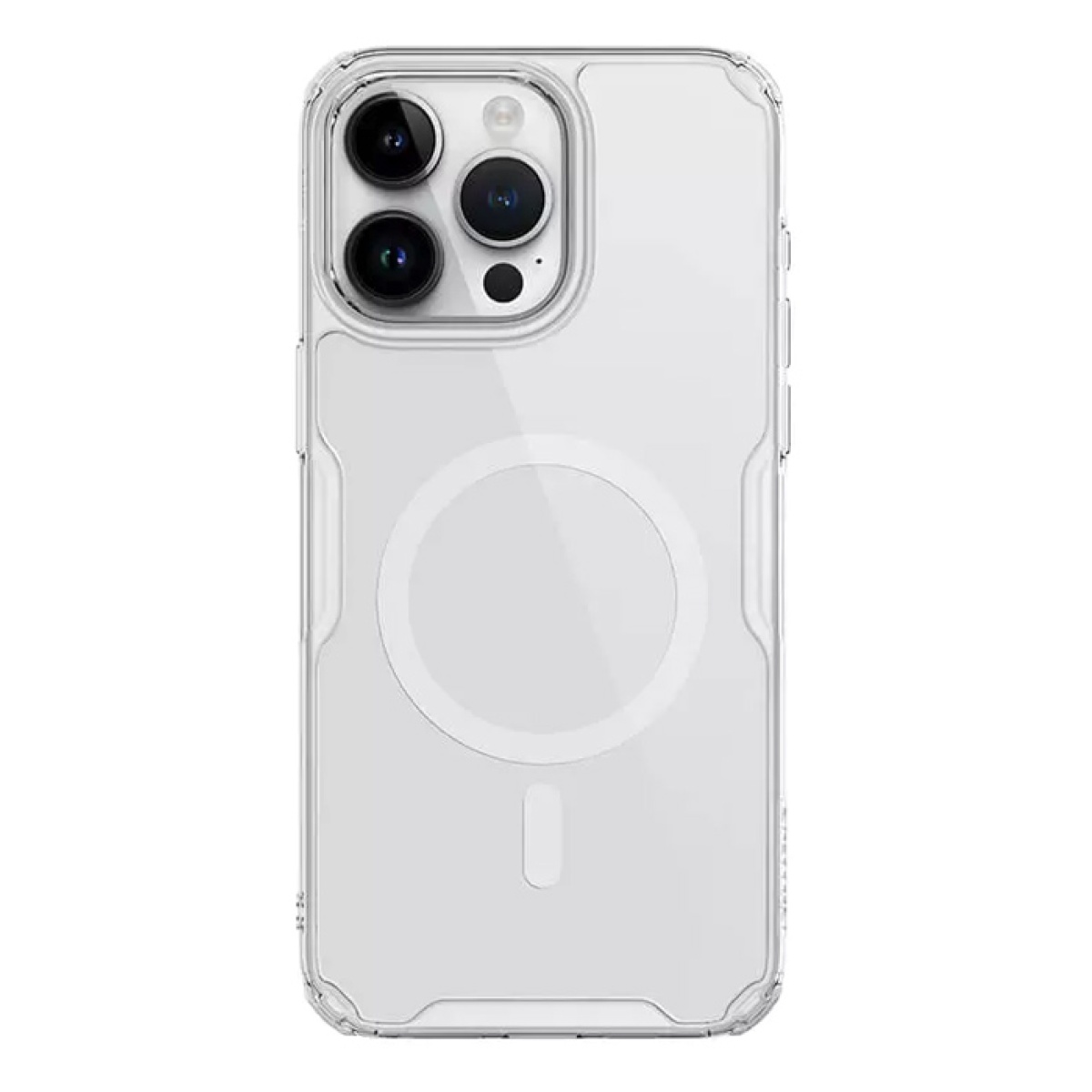 6902048265912 NILLKIN θήκη Nature Pro Magnetic για iPhone 15 Pro, διάφανη - Image 1