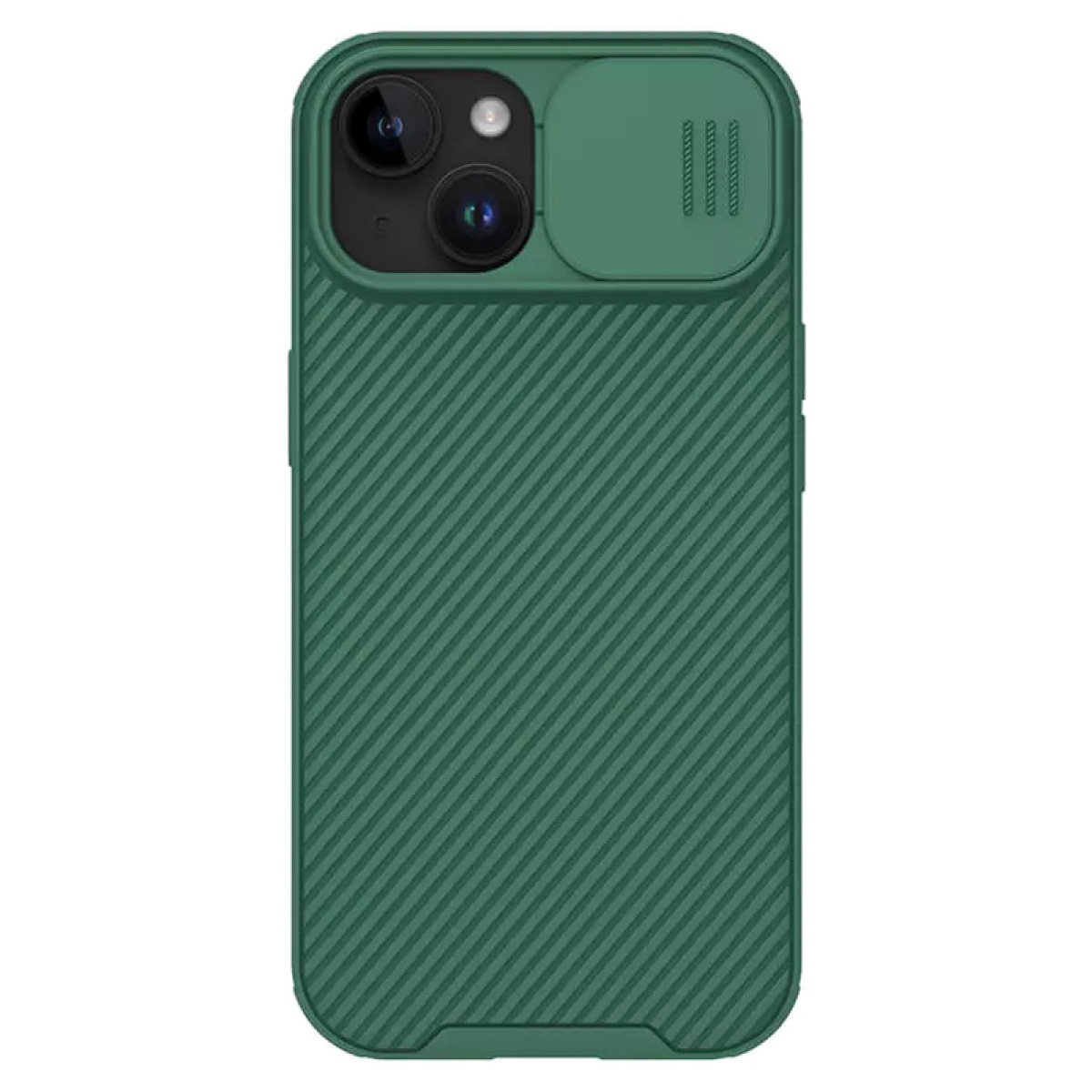 6902048266063 NILLKIN θήκη CamShield Pro για iPhone 15, πράσινη - Image 1