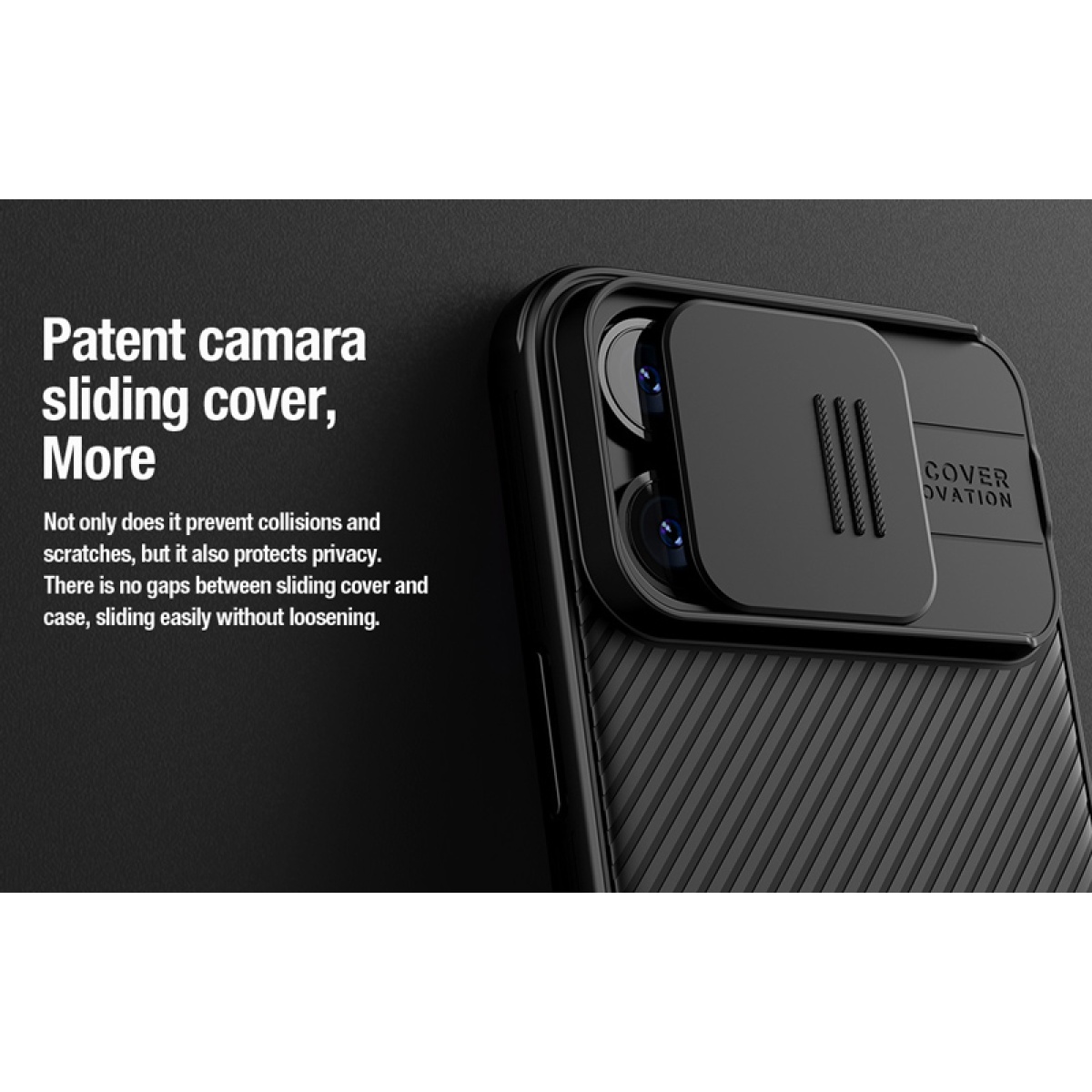 NILLKIN θήκη CamShield Pro για iPhone 15 Pro, πράσινη - Image 2