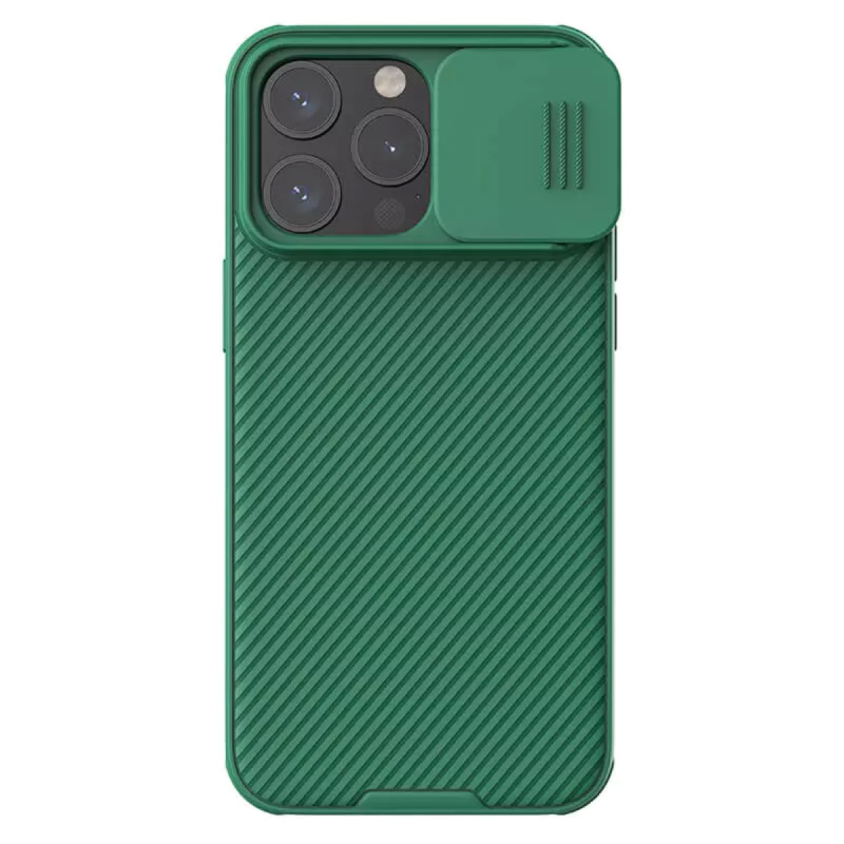 NILLKIN θήκη CamShield Pro για iPhone 15 Pro, πράσινη - Image 1