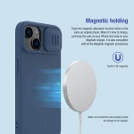 NILLKIN θήκη CamShield Silky Magnetic Silicone για iPhone 15 Plus, μαύρη - Image 3