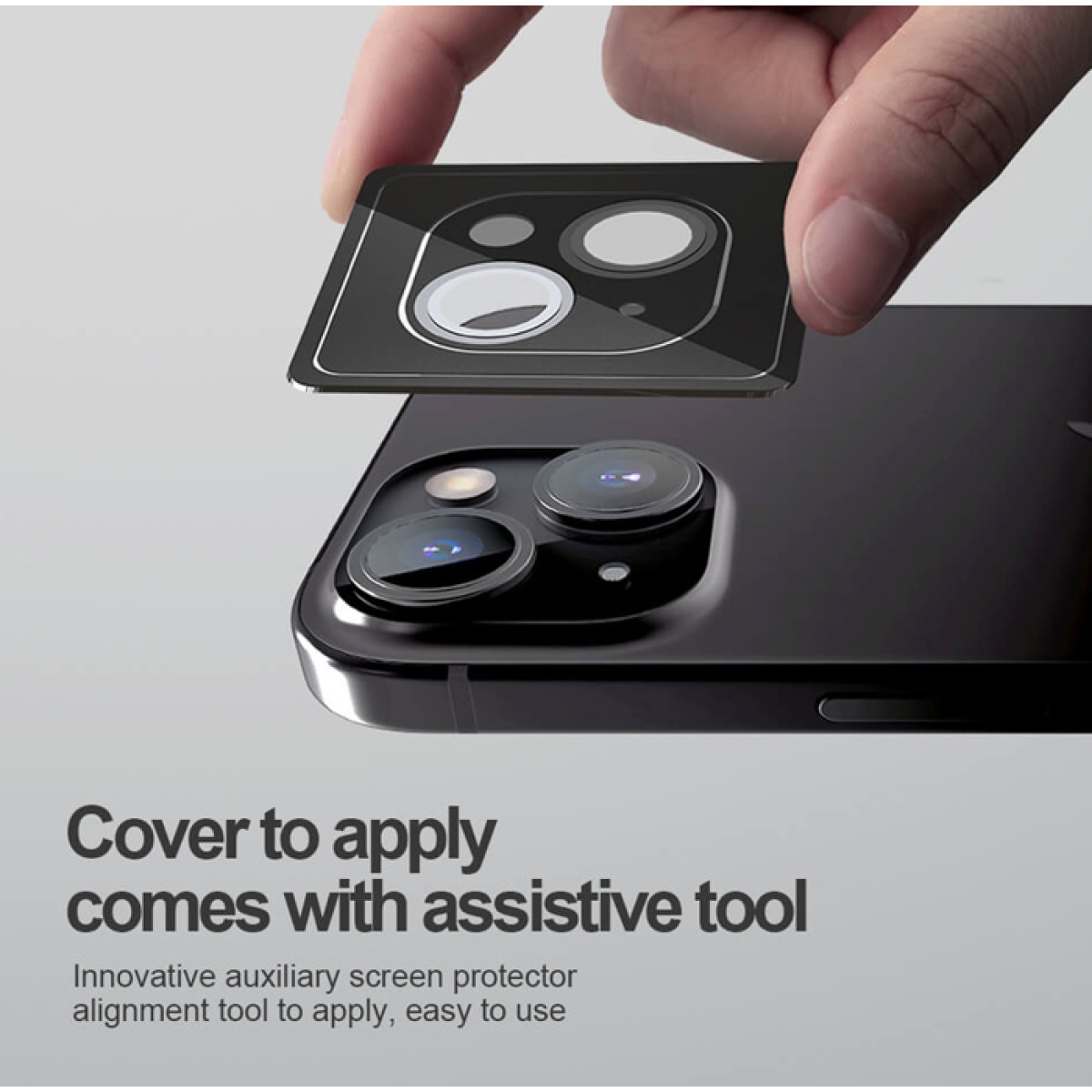 NILLKIN tempered glass CLRFilm κάμερας για iPhone 15/15 Plus - Image 4