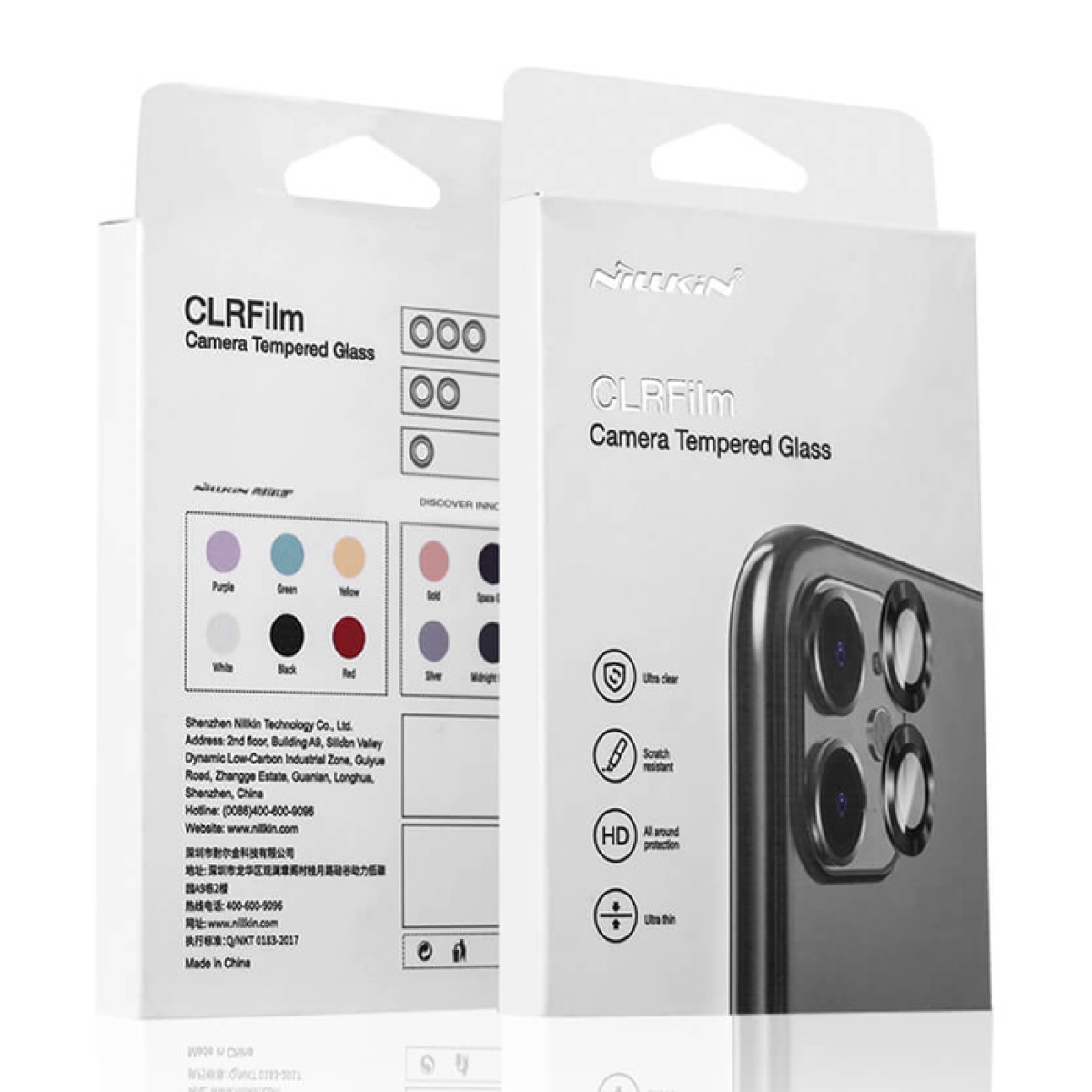 NILLKIN tempered glass CLRFilm κάμερας για iPhone 15/15 Plus - Image 6