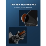 LDNIO ασύρματος φορτιστής & βάση αυτοκινήτου MA02, 15W, μαύρο - Image 4