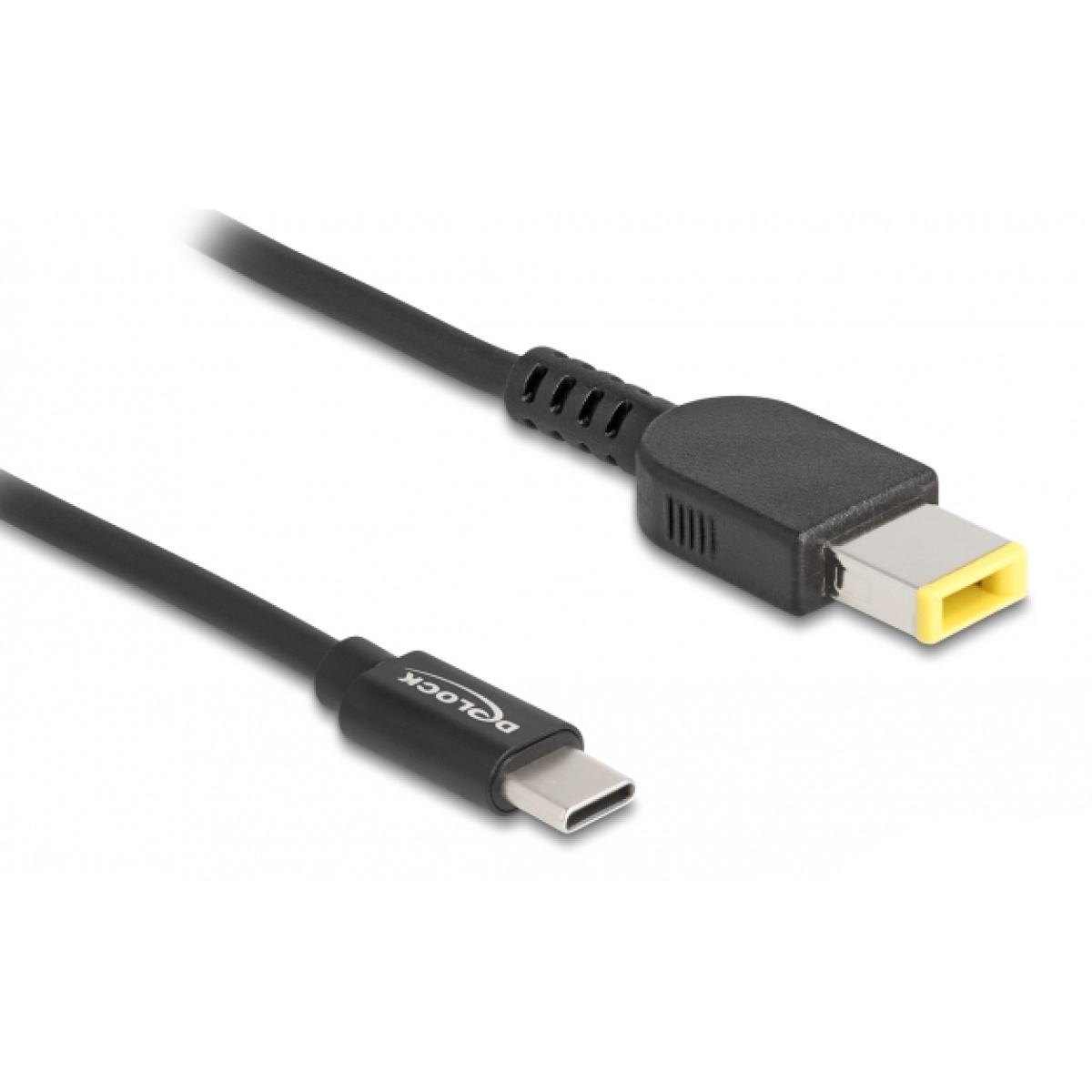 87970 DELOCK καλώδιο τροφοδοσίας 87970, USB-C σε Lenovo 11x4.5mm, 1.5m, μαύρο - Image 1