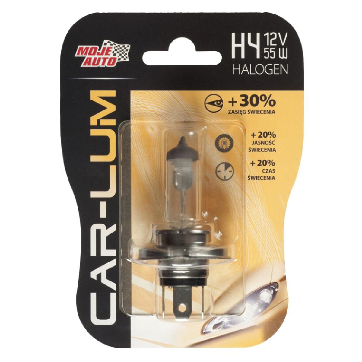 MOJE AUTO λάμπα αυτοκινήτου 91-003, H4, αλογόνου, 12V, 60/55W - Image 2
