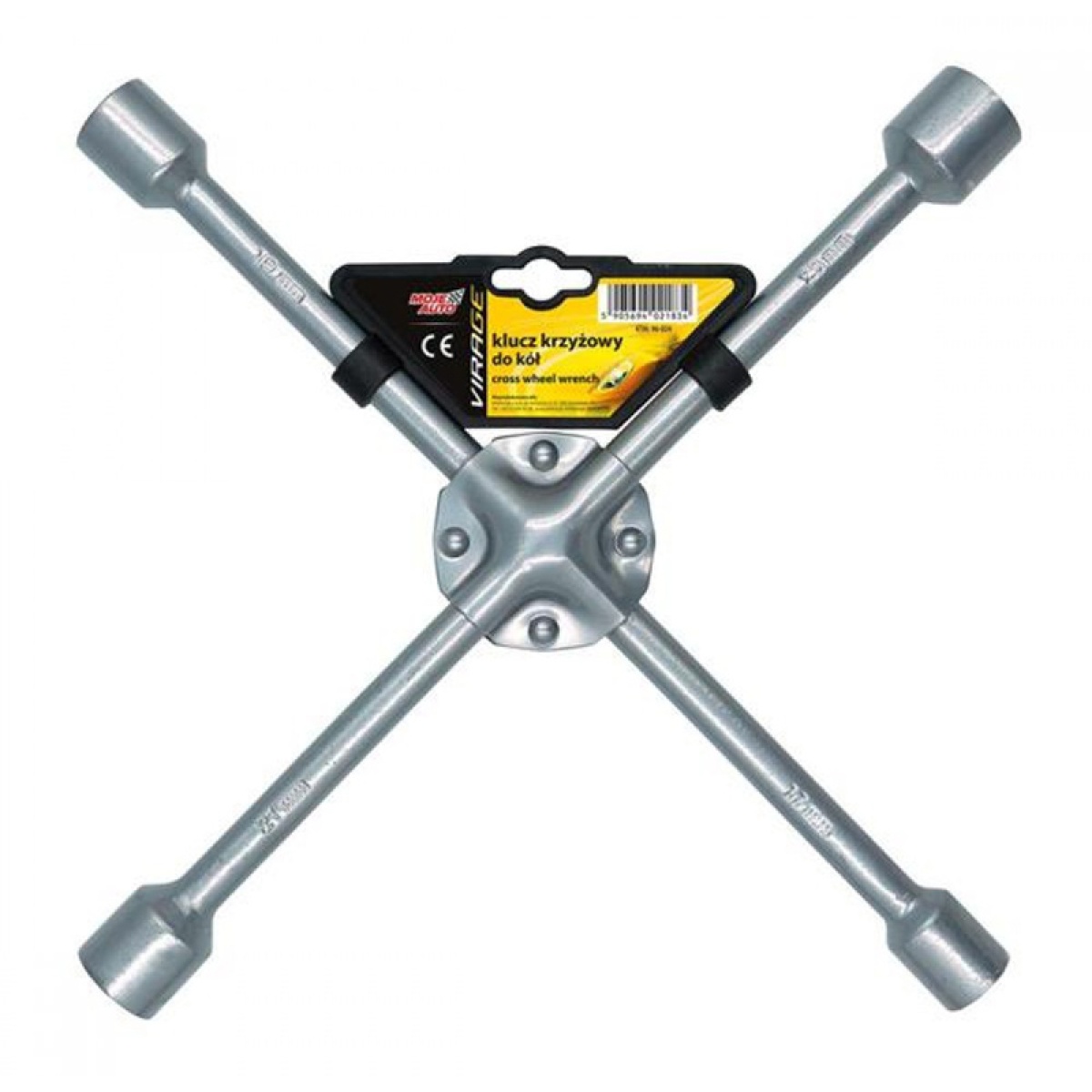 96-012 MOJE AUTO σταυρός μπουλονιών 96-012 για τροχούς αυτοκινήτου, 17-23mm - Image 1