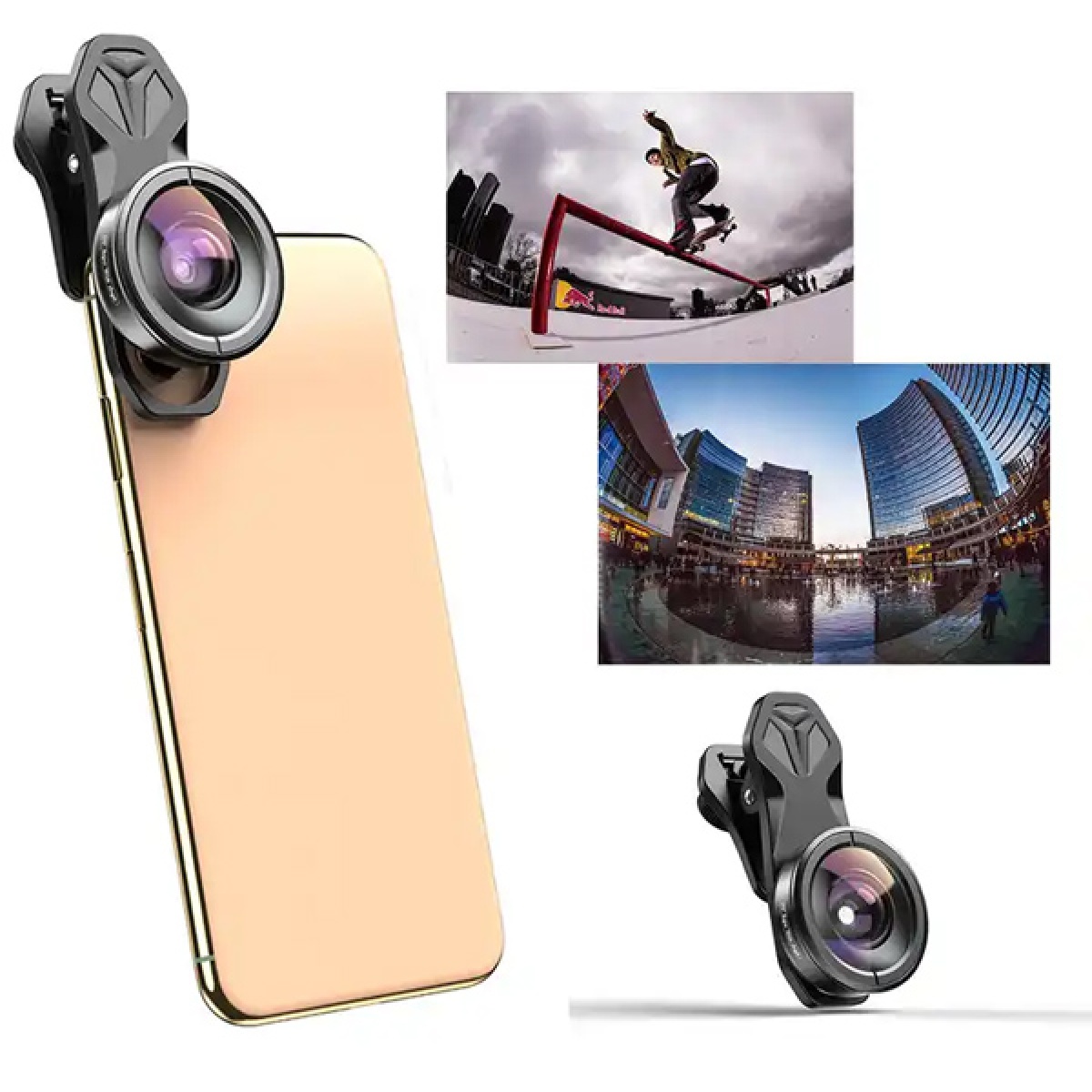 APEXEL 170° ευρυγώνιος φακός APL-HB170SW για smartphone κάμερα - Image 4