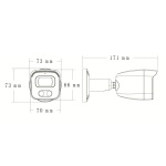 LONGSE IP κάμερα BMSAFG200WH, 2.8mm, 2MP, αδιάβροχη IP67, PoE - Image 4
