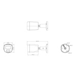 LONGSE IP κάμερα BMSCFG200, 2.8mm, 2MP, αδιάβροχη IP67, PoE - Image 4