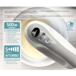 BRUNO μίξερ χειρός BRN-0110, 500W, 5 ταχύτητες & turbo, λευκό - Image 3