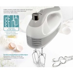 BRUNO μίξερ χειρός BRN-0110, 500W, 5 ταχύτητες & turbo, λευκό - Image 4