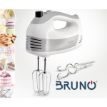 BRUNO μίξερ χειρός BRN-0110, 500W, 5 ταχύτητες & turbo, λευκό - Image 6