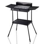 BRUNO BRN-0190 Επιδαπέδια ηλ. ψησταριά 2400W με βάση & ρυθμ.θερμοστάτη