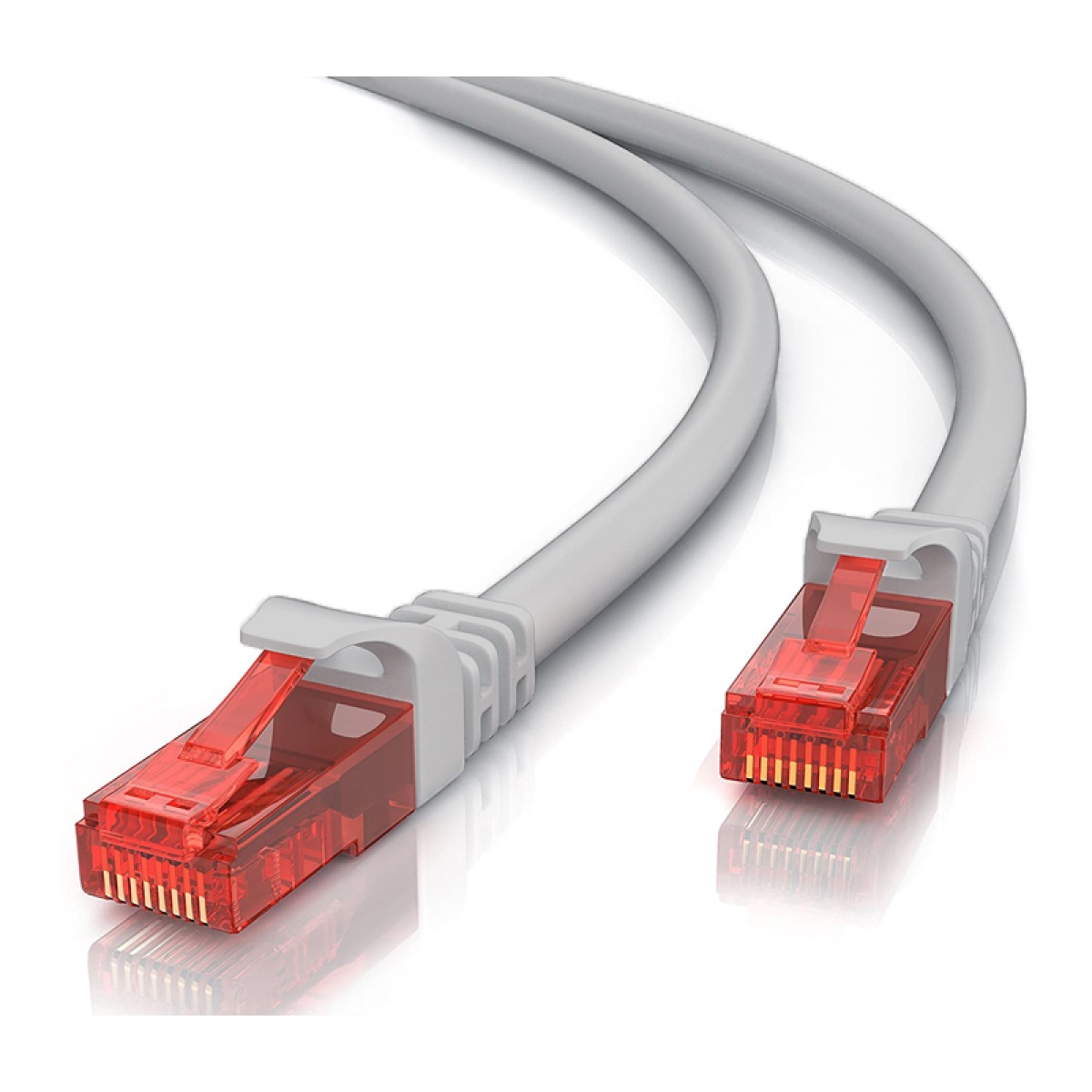 CAB-N269 POWERTECH καλώδιο δικτύου CAB-N269, Cat 6 U/UTP, copper 24AWG, 3m, γκρι - Image 1