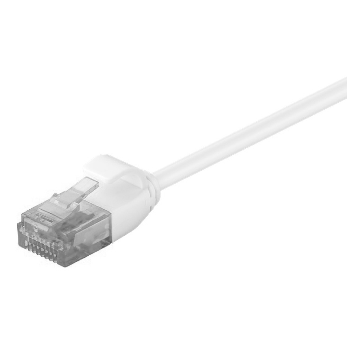 CAB-N315 POWERTECH καλώδιο δικτύου CAB-N315, Cat 6 U/UTP, slim, copper, 3m, λευκό - Image 1