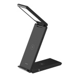 USAMS ασύρματος φορτιστής US-CD181 με φωτιστικό, 3 σε 1, 15W, μαύρος