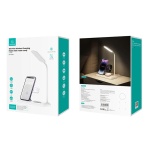 USAMS ασύρματος φορτιστής US-CD195 με φωτιστικό, 4 σε 1, 15W, λευκός - Image 3