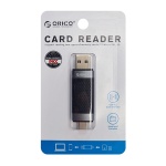 ORICO card reader CD2D-AC3 για SD & Micro SD, USB-C & USB 3.0, μαύρο - Image 5