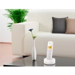 PHILIPS ασύρματο τηλέφωνο D1601W-34, με ελληνικό μενού, λευκό - Image 3