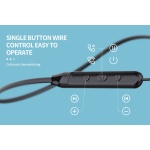 YISON earphones E19 με μαγνήτη, Bluetooth, 10mm, 130mAh, κόκκινα - Image 3