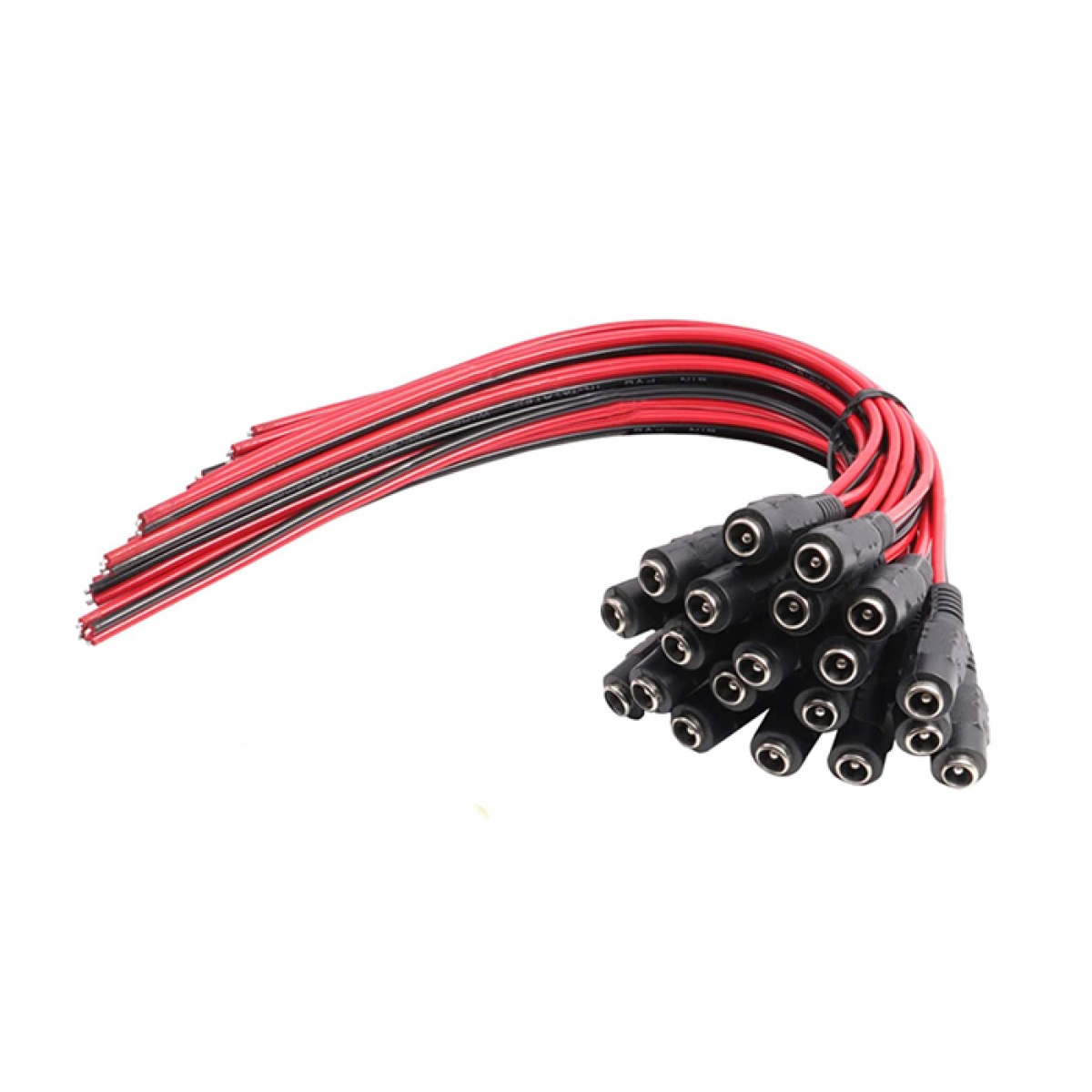 FS-DCPIGTAIL-F FOLKSAFE καλώδιο FS-DCPIGTAIL-F με θηλυκό βύσμα 5.5x2.1mm, 10τμχ - Image 1