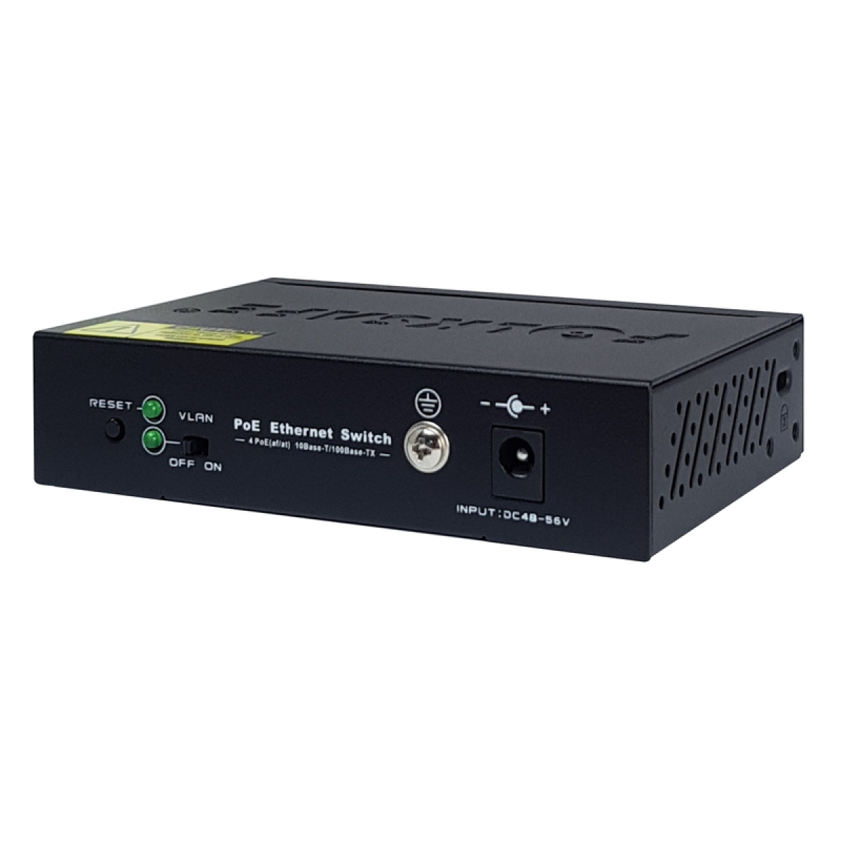 FOLKSAFE PoE Ethernet Switch FS-S1004EP-E, 4 Ports 10/100Mbps - Image 2