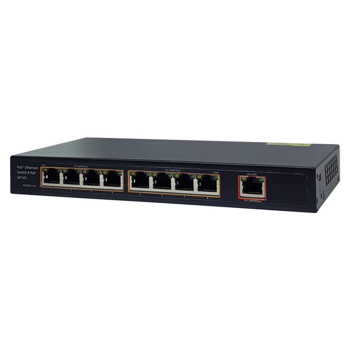 FS-S1008EP-E FOLKSAFE PoE Ethernet Switch FS-S1008EP-E, 8 Ports 10/100Mbps - Image 1